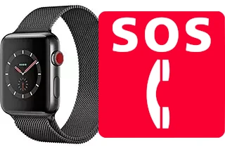 Appels d'urgence sur Apple Watch Series 3