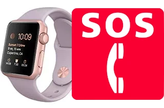 Appels d'urgence sur Apple Watch Sport 38mm (1st gen)