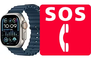 Appels d'urgence sur Apple Watch Ultra 2