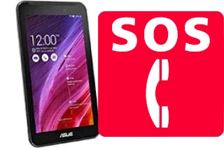 Appels d'urgence sur Asus Fonepad 7 (2014)