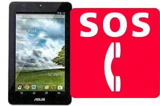 Appels d'urgence sur Asus Memo Pad ME172V