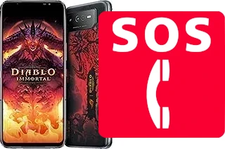 Appels d'urgence sur Asus ROG Phone 6 Diablo Immortal Edition