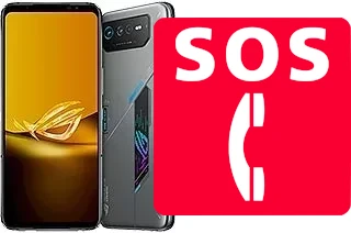 Appels d'urgence sur Asus ROG Phone 6D