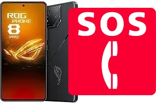 Appels d'urgence sur Asus ROG Phone 8 Pro