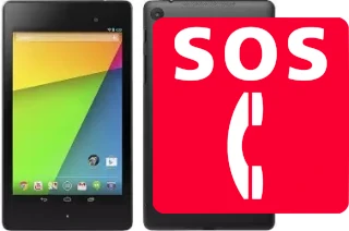 Appels d'urgence sur Asus Google Nexus 7 (2013)