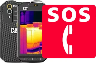 Appels d'urgence sur Cat S60