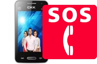 Appels d'urgence sur CKK-mobile CKK mobile C707