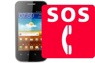 Appels d'urgence sur CloudFone Excite 350G