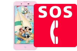 Appels d'urgence sur Disney Mobile DM-01J