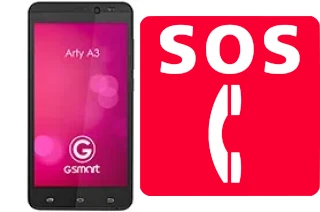 Appels d'urgence sur Gigabyte GSmart Arty A3