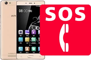 Appels d'urgence sur Gionee Marathon M5 enjoy