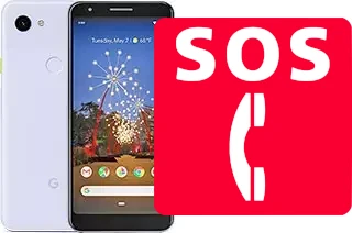 Appels d'urgence sur Google Pixel 3a XL