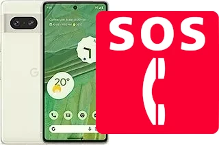 Appels d'urgence sur Google Pixel 7