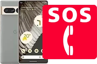 Appels d'urgence sur Google Pixel 7 Pro