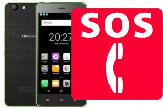 Appels d'urgence sur HiSense C30 Lite