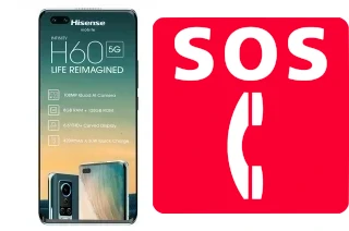 Appels d'urgence sur HiSense H60 5G