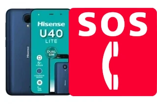 Appels d'urgence sur HiSense U40 Lite