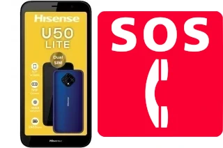 Appels d'urgence sur HiSense U50 Lite