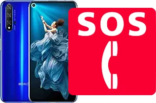 Appels d'urgence sur Honor 20