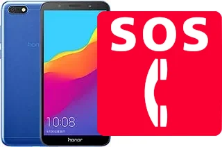 Appels d'urgence sur Honor 7S