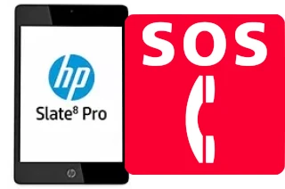 Appels d'urgence sur HP Slate8 Pro