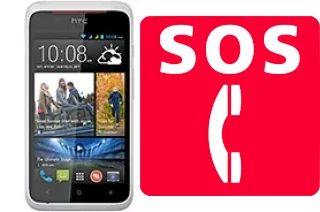 Appels d'urgence sur HTC Desire 210 dual sim