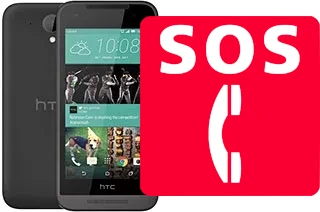 Appels d'urgence sur HTC Desire 520