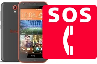 Appels d'urgence sur HTC Desire 620G