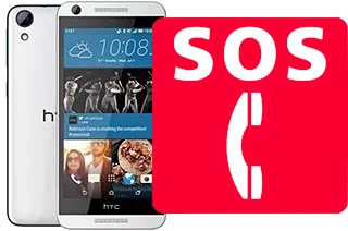 Appels d'urgence sur HTC Desire 626s