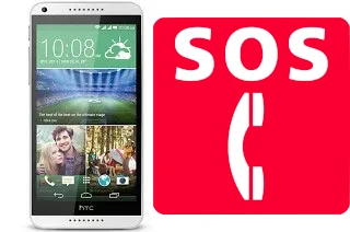 Appels d'urgence sur HTC Desire 816G dual sim