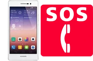 Appels d'urgence sur Huawei Ascend P7