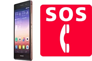 Appels d'urgence sur Huawei Ascend P7 Sapphire Edition