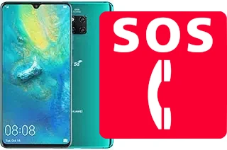 Appels d'urgence sur Huawei Mate 20 X (5G)