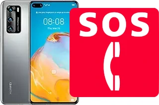 Appels d'urgence sur Huawei P40