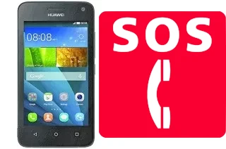 Appels d'urgence sur Huawei Y360