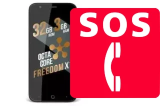 Appels d'urgence sur Just5 Freedom X1