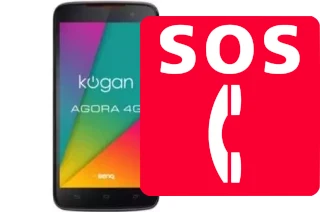 Appels d'urgence sur Kogan Agora 4G