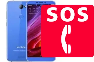 Appels d'urgence sur Koobee S509