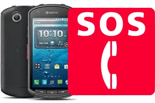 Appels d'urgence sur Kyocera DuraForce