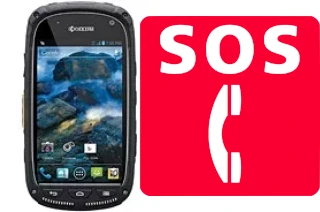 Appels d'urgence sur Kyocera Torque E6710