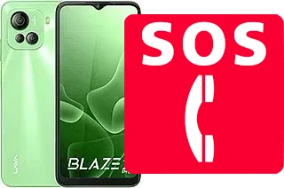 Appels d'urgence sur Lava Blaze 2 Pro