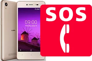 Appels d'urgence sur Lava Z50