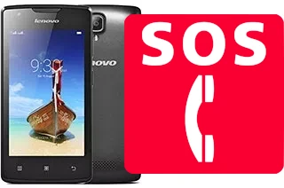 Appels d'urgence sur Lenovo A1000