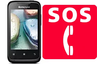 Appels d'urgence sur Lenovo A269i