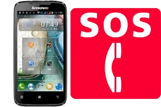 Appels d'urgence sur Lenovo A390