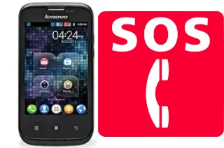 Appels d'urgence sur Lenovo A60+