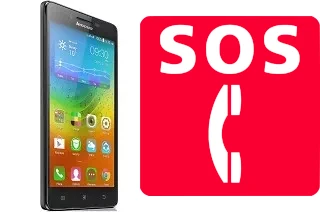 Appels d'urgence sur Lenovo A6000