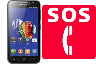 Appels d'urgence sur Lenovo A606