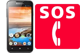 Appels d'urgence sur Lenovo A680