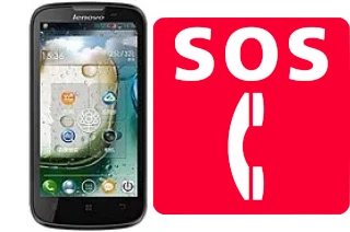 Appels d'urgence sur Lenovo A800